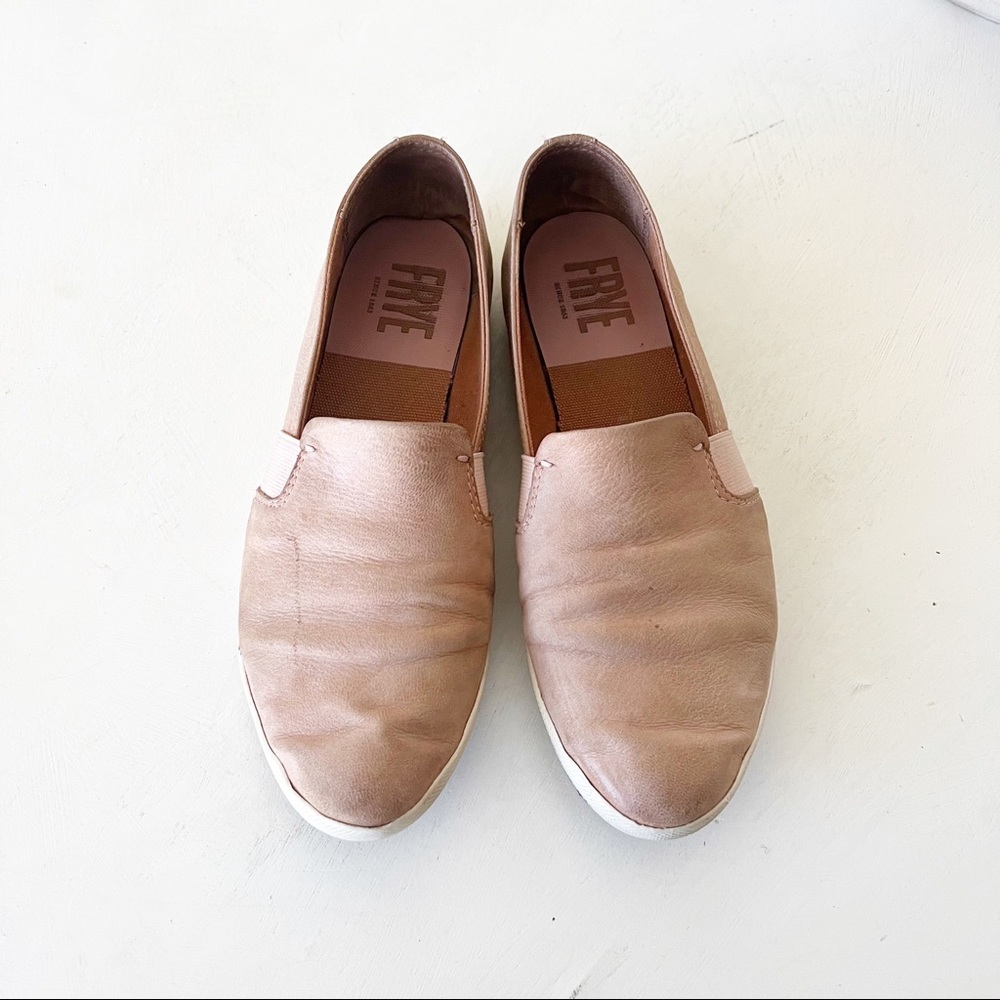 Frye slip on sneaker